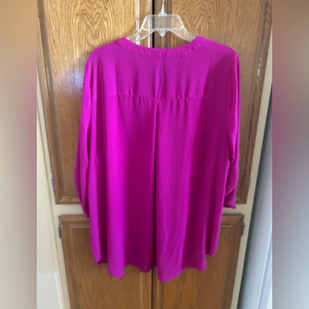 Chaus Women's Fuchsia Blouse - Picture 4 of 4
